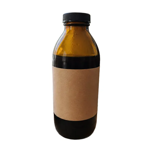 Water bottle on white