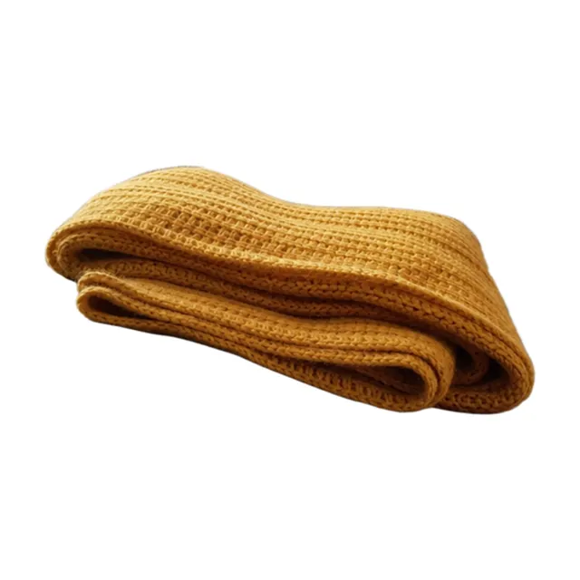 Folded scarf on white