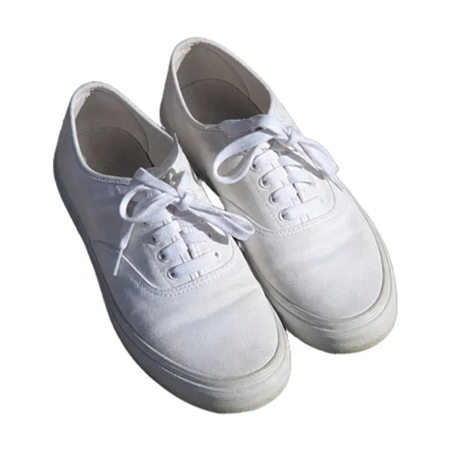 Sneakers on white